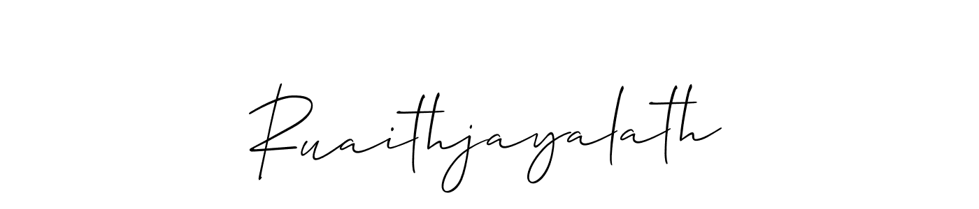 This is the best signature style for the Ruaithjayalath name. Also you like these signature font (Allison_Script). Mix name signature. Ruaithjayalath signature style 2 images and pictures png