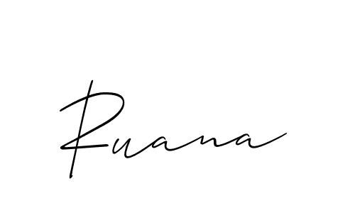 Make a beautiful signature design for name Ruana. Use this online signature maker to create a handwritten signature for free. Ruana signature style 2 images and pictures png