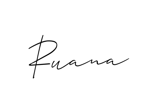 It looks lik you need a new signature style for name Ruana. Design unique handwritten (Allison_Script) signature with our free signature maker in just a few clicks. Ruana signature style 2 images and pictures png