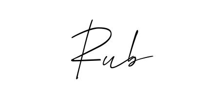 Similarly Allison_Script is the best handwritten signature design. Signature creator online. You can use it as an online autograph creator for name Rub. Rub signature style 2 images and pictures png