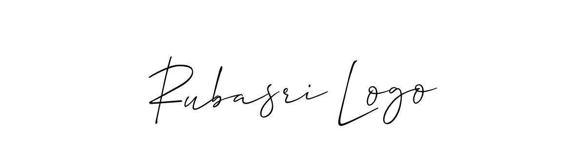 This is the best signature style for the Rubasri Logo name. Also you like these signature font (Allison_Script). Mix name signature. Rubasri Logo signature style 2 images and pictures png