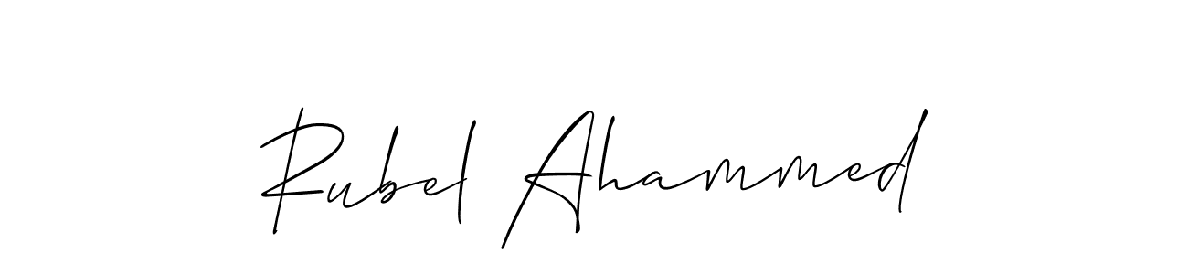 Once you've used our free online signature maker to create your best signature Allison_Script style, it's time to enjoy all of the benefits that Rubel Ahammed name signing documents. Rubel Ahammed signature style 2 images and pictures png