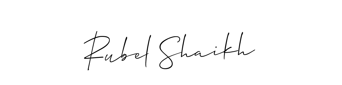 See photos of Rubel Shaikh official signature by Spectra . Check more albums & portfolios. Read reviews & check more about Allison_Script font. Rubel Shaikh signature style 2 images and pictures png