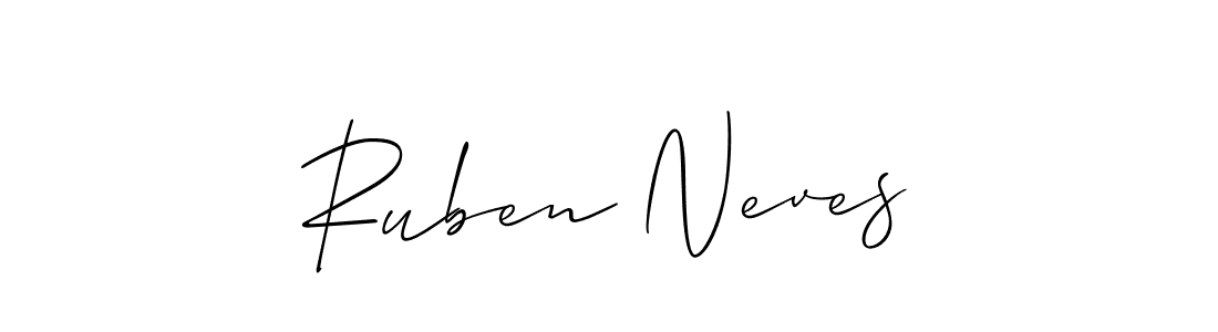 Here are the top 10 professional signature styles for the name Ruben Neves. These are the best autograph styles you can use for your name. Ruben Neves signature style 2 images and pictures png