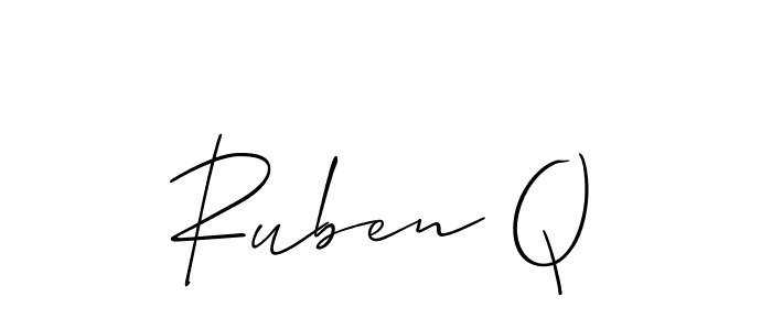 See photos of Ruben Q official signature by Spectra . Check more albums & portfolios. Read reviews & check more about Allison_Script font. Ruben Q signature style 2 images and pictures png