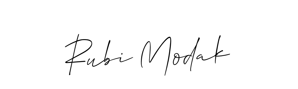 Check out images of Autograph of Rubi Modak name. Actor Rubi Modak Signature Style. Allison_Script is a professional sign style online. Rubi Modak signature style 2 images and pictures png