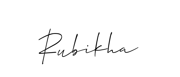 See photos of Rubikha official signature by Spectra . Check more albums & portfolios. Read reviews & check more about Allison_Script font. Rubikha signature style 2 images and pictures png