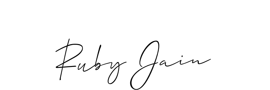 See photos of Ruby Jain official signature by Spectra . Check more albums & portfolios. Read reviews & check more about Allison_Script font. Ruby Jain signature style 2 images and pictures png