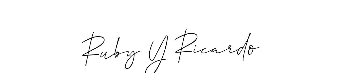 Here are the top 10 professional signature styles for the name Ruby Y Ricardo. These are the best autograph styles you can use for your name. Ruby Y Ricardo signature style 2 images and pictures png