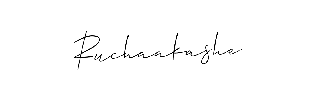 This is the best signature style for the Ruchaakashe name. Also you like these signature font (Allison_Script). Mix name signature. Ruchaakashe signature style 2 images and pictures png