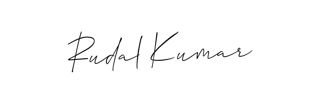 Check out images of Autograph of Rudal Kumar name. Actor Rudal Kumar Signature Style. Allison_Script is a professional sign style online. Rudal Kumar signature style 2 images and pictures png