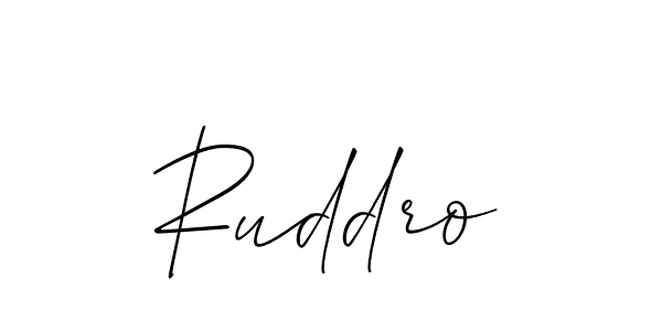 The best way (Allison_Script) to make a short signature is to pick only two or three words in your name. The name Ruddro include a total of six letters. For converting this name. Ruddro signature style 2 images and pictures png