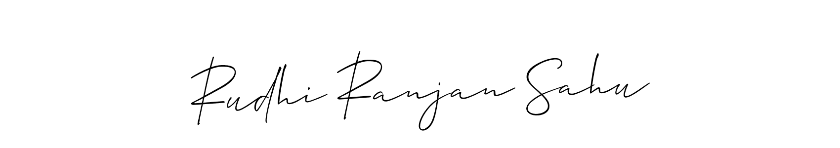 The best way (Allison_Script) to make a short signature is to pick only two or three words in your name. The name Rudhi Ranjan Sahu include a total of six letters. For converting this name. Rudhi Ranjan Sahu signature style 2 images and pictures png