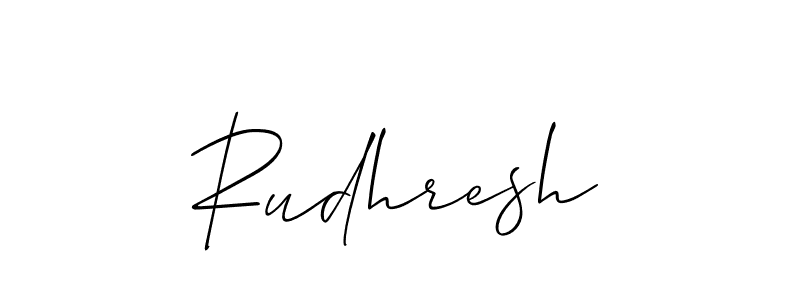 You should practise on your own different ways (Allison_Script) to write your name (Rudhresh) in signature. don't let someone else do it for you. Rudhresh signature style 2 images and pictures png