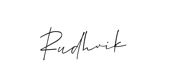 Once you've used our free online signature maker to create your best signature Allison_Script style, it's time to enjoy all of the benefits that Rudhvik name signing documents. Rudhvik signature style 2 images and pictures png