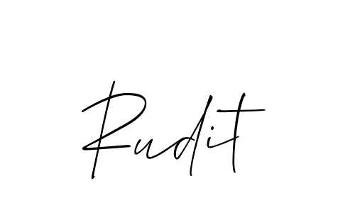 You should practise on your own different ways (Allison_Script) to write your name (Rudit) in signature. don't let someone else do it for you. Rudit signature style 2 images and pictures png