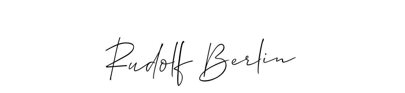 It looks lik you need a new signature style for name Rudolf Berlin. Design unique handwritten (Allison_Script) signature with our free signature maker in just a few clicks. Rudolf Berlin signature style 2 images and pictures png