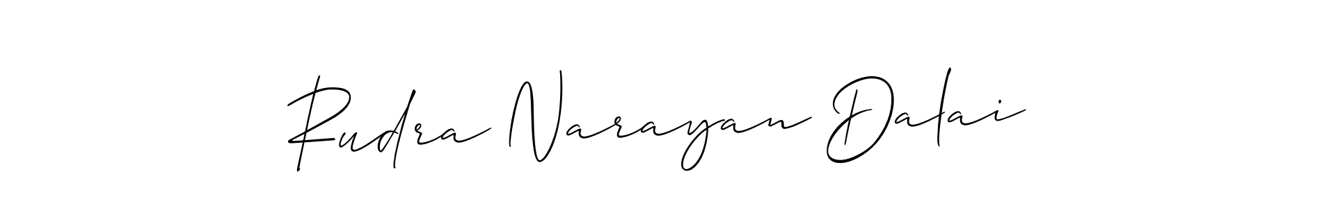 This is the best signature style for the Rudra Narayan Dalai name. Also you like these signature font (Allison_Script). Mix name signature. Rudra Narayan Dalai signature style 2 images and pictures png