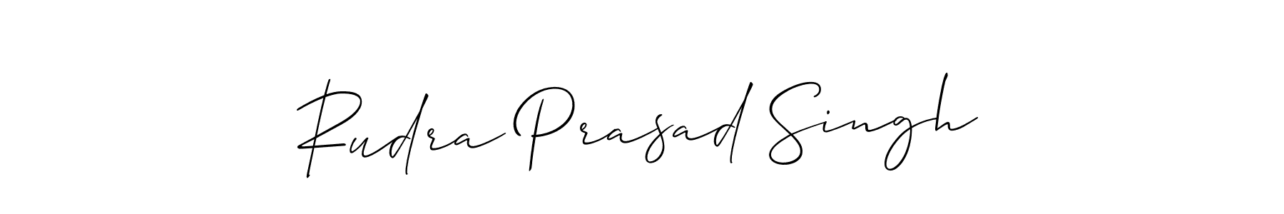 Also we have Rudra Prasad Singh name is the best signature style. Create professional handwritten signature collection using Allison_Script autograph style. Rudra Prasad Singh signature style 2 images and pictures png