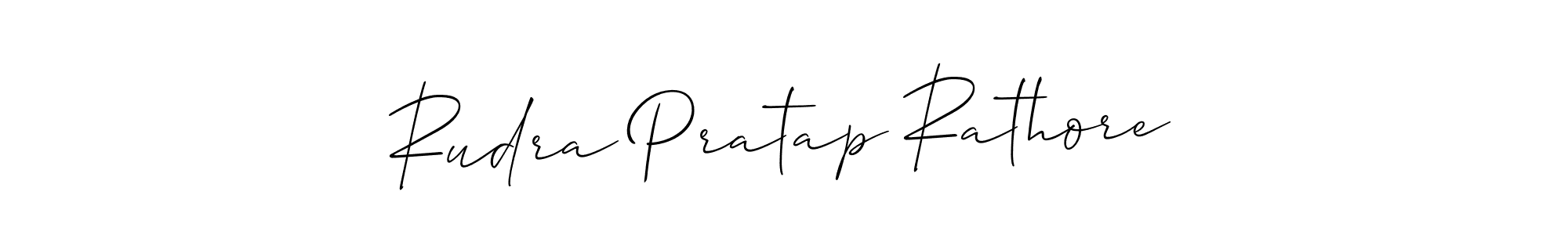 Also You can easily find your signature by using the search form. We will create Rudra Pratap Rathore name handwritten signature images for you free of cost using Allison_Script sign style. Rudra Pratap Rathore signature style 2 images and pictures png