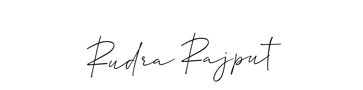 How to Draw Rudra Rajput signature style? Allison_Script is a latest design signature styles for name Rudra Rajput. Rudra Rajput signature style 2 images and pictures png