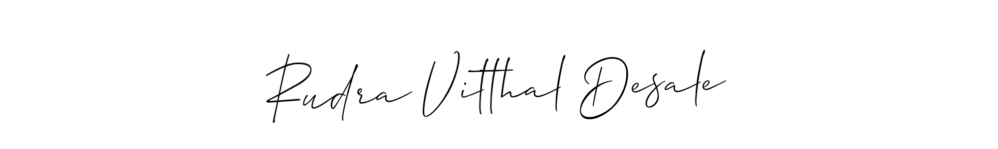 Once you've used our free online signature maker to create your best signature Allison_Script style, it's time to enjoy all of the benefits that Rudra Vitthal Desale name signing documents. Rudra Vitthal Desale signature style 2 images and pictures png