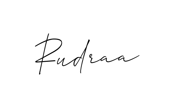 The best way (Allison_Script) to make a short signature is to pick only two or three words in your name. The name Rudraa include a total of six letters. For converting this name. Rudraa signature style 2 images and pictures png