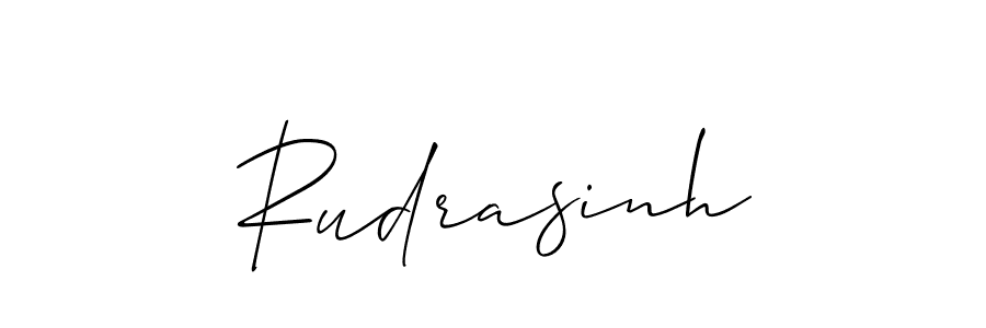 You should practise on your own different ways (Allison_Script) to write your name (Rudrasinh) in signature. don't let someone else do it for you. Rudrasinh signature style 2 images and pictures png