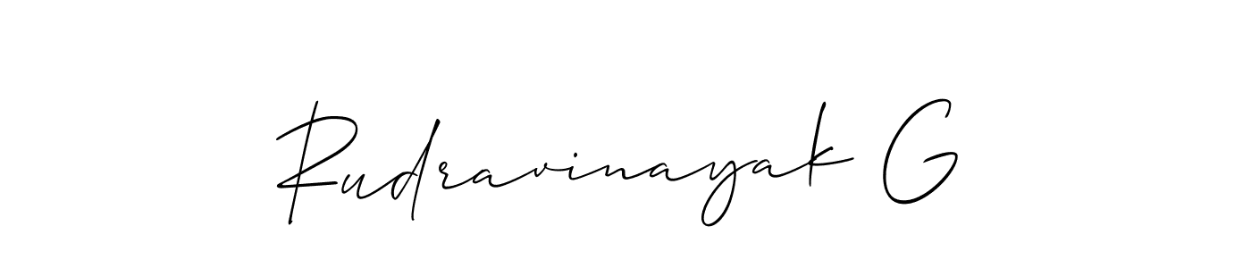 Best and Professional Signature Style for Rudravinayak G. Allison_Script Best Signature Style Collection. Rudravinayak G signature style 2 images and pictures png