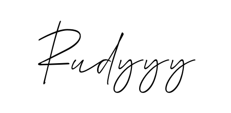 Rudyyy stylish signature style. Best Handwritten Sign (Allison_Script) for my name. Handwritten Signature Collection Ideas for my name Rudyyy. Rudyyy signature style 2 images and pictures png