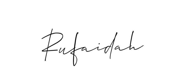 Here are the top 10 professional signature styles for the name Rufaidah. These are the best autograph styles you can use for your name. Rufaidah signature style 2 images and pictures png