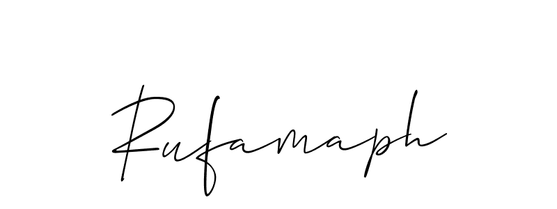You can use this online signature creator to create a handwritten signature for the name Rufamaph. This is the best online autograph maker. Rufamaph signature style 2 images and pictures png