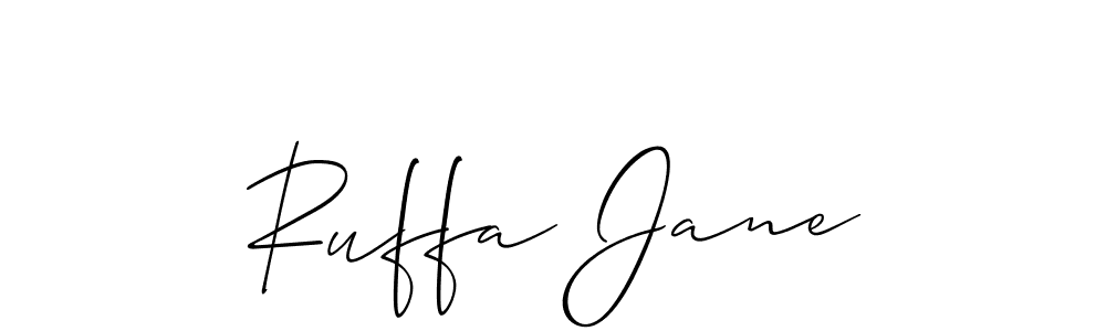 Once you've used our free online signature maker to create your best signature Allison_Script style, it's time to enjoy all of the benefits that Ruffa Jane name signing documents. Ruffa Jane signature style 2 images and pictures png