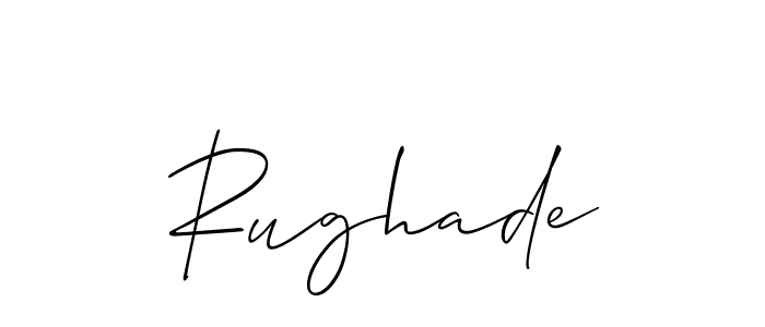 Once you've used our free online signature maker to create your best signature Allison_Script style, it's time to enjoy all of the benefits that Rughade name signing documents. Rughade signature style 2 images and pictures png