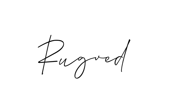 Make a short Rugved signature style. Manage your documents anywhere anytime using Allison_Script. Create and add eSignatures, submit forms, share and send files easily. Rugved signature style 2 images and pictures png