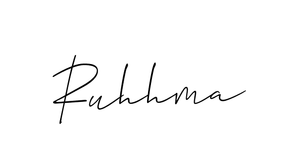 This is the best signature style for the Ruhhma name. Also you like these signature font (Allison_Script). Mix name signature. Ruhhma signature style 2 images and pictures png