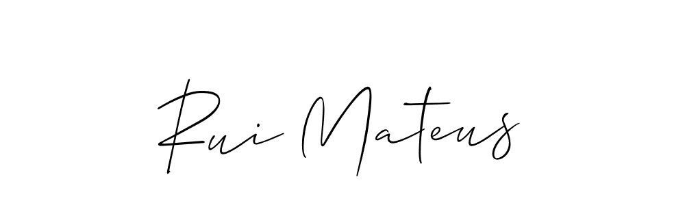 Once you've used our free online signature maker to create your best signature Allison_Script style, it's time to enjoy all of the benefits that Rui Mateus name signing documents. Rui Mateus signature style 2 images and pictures png