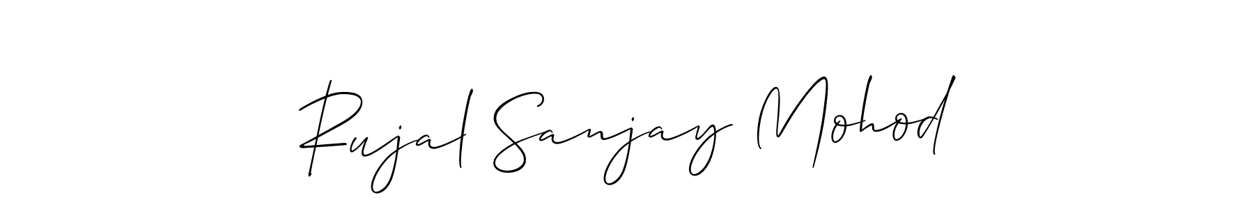 You can use this online signature creator to create a handwritten signature for the name Rujal Sanjay Mohod. This is the best online autograph maker. Rujal Sanjay Mohod signature style 2 images and pictures png