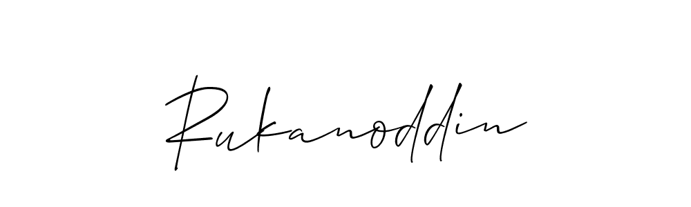 Make a beautiful signature design for name Rukanoddin. Use this online signature maker to create a handwritten signature for free. Rukanoddin signature style 2 images and pictures png