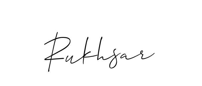 This is the best signature style for the Rukhsar name. Also you like these signature font (Allison_Script). Mix name signature. Rukhsar signature style 2 images and pictures png