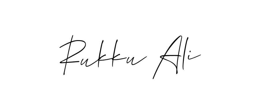 See photos of Rukku Ali official signature by Spectra . Check more albums & portfolios. Read reviews & check more about Allison_Script font. Rukku Ali signature style 2 images and pictures png