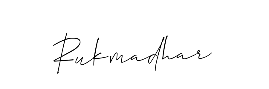 You should practise on your own different ways (Allison_Script) to write your name (Rukmadhar) in signature. don't let someone else do it for you. Rukmadhar signature style 2 images and pictures png