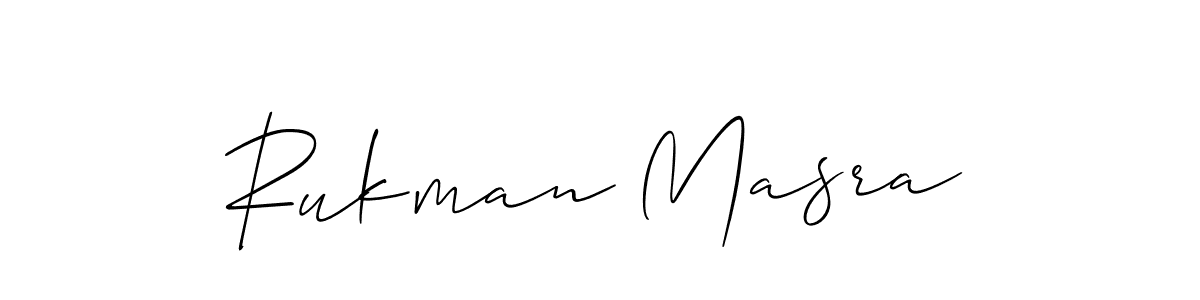 This is the best signature style for the Rukman Masra name. Also you like these signature font (Allison_Script). Mix name signature. Rukman Masra signature style 2 images and pictures png