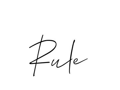 Make a beautiful signature design for name Rule. Use this online signature maker to create a handwritten signature for free. Rule signature style 2 images and pictures png