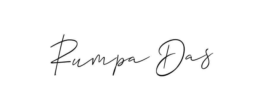 How to Draw Rumpa Das signature style? Allison_Script is a latest design signature styles for name Rumpa Das. Rumpa Das signature style 2 images and pictures png