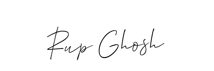 How to make Rup Ghosh name signature. Use Allison_Script style for creating short signs online. This is the latest handwritten sign. Rup Ghosh signature style 2 images and pictures png