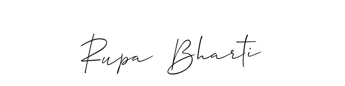 Make a beautiful signature design for name Rupa  Bharti. Use this online signature maker to create a handwritten signature for free. Rupa  Bharti signature style 2 images and pictures png