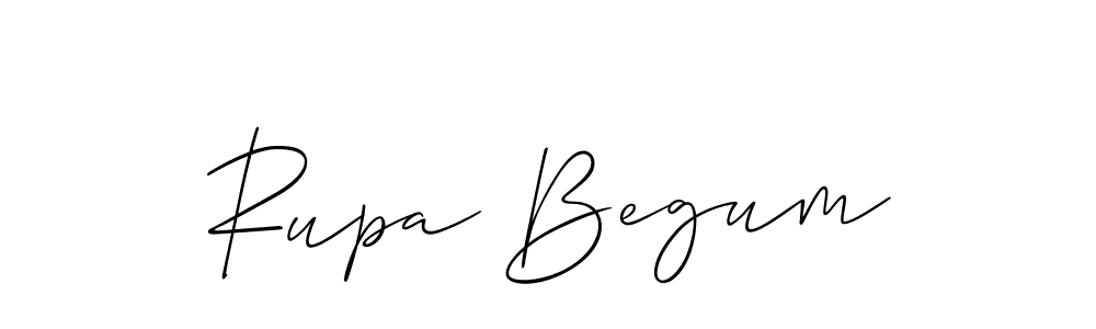 Best and Professional Signature Style for Rupa Begum. Allison_Script Best Signature Style Collection. Rupa Begum signature style 2 images and pictures png