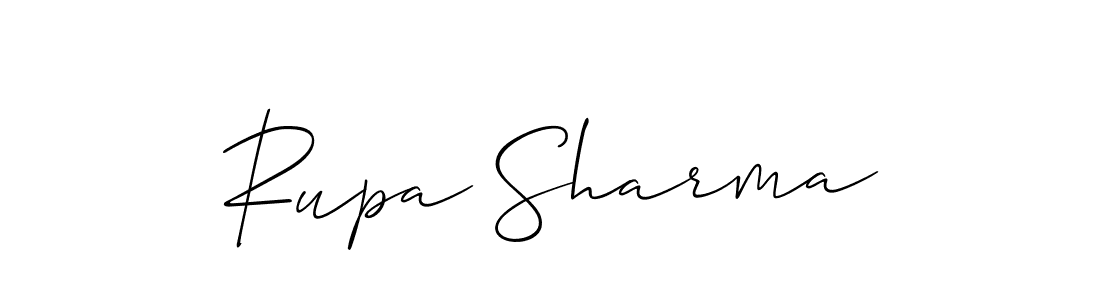 Best and Professional Signature Style for Rupa Sharma. Allison_Script Best Signature Style Collection. Rupa Sharma signature style 2 images and pictures png