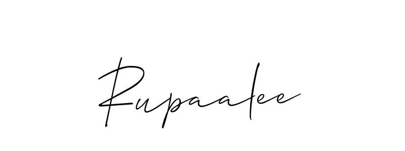 Once you've used our free online signature maker to create your best signature Allison_Script style, it's time to enjoy all of the benefits that Rupaalee name signing documents. Rupaalee signature style 2 images and pictures png